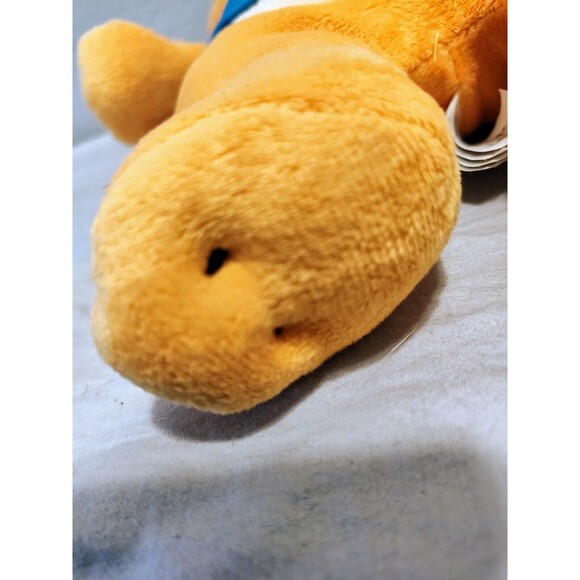 KELLYTOY #10 Stewart Haas Nascar Yellow Bear Blue Shirt Stuffed Animal Plush 1 - Picture 10 of 11